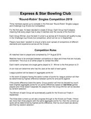 Competition Rules P1